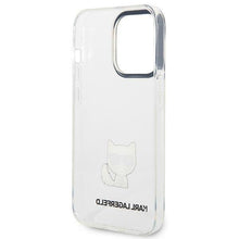 Заредете изображение във визуализатора на галерията – Karl Lagerfeld KLHCP14LCTTR iPhone 14 Pro 6.1 "hardcase clear / transparent Choupette Body - TopMag
