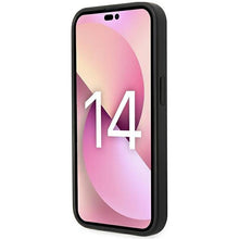Заредете изображение във визуализатора на галерията – Karl Lagerfeld KLHCP14LSAKLHPG iPhone 14 Pro 6.1 "hardcase gray / gray Saffiano Mono Metal Logo - TopMag
