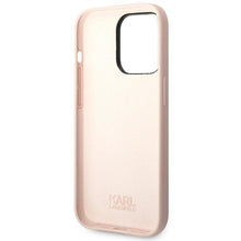 Заредете изображение във визуализатора на галерията – Karl Lagerfeld KLHCP14LSLCTPI iPhone 14 Pro 6.1 "hardcase light pink / light pink Silicone Choupette Body - TopMag
