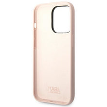 Заредете изображение във визуализатора на галерията – Karl Lagerfeld KLHCP14LSLKHLP iPhone 14 Pro 6.1 "hardcase pink / pink Silicone Karl`s Head - TopMag
