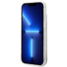 Заредете изображение във визуализатора на галерията – Karl Lagerfeld KLHCP14MLMNMS iPhone 14 Plus 6.7 "hardcase silver / silver Liquid Glitter Monogram - TopMag
