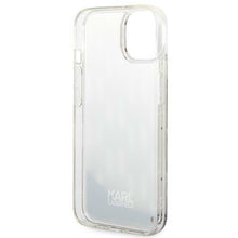 Заредете изображение във визуализатора на галерията – Karl Lagerfeld KLHCP14MLMNMS iPhone 14 Plus 6.7 "hardcase silver / silver Liquid Glitter Monogram - TopMag
