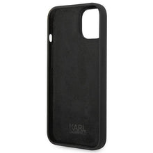 Заредете изображение във визуализатора на галерията – Karl Lagerfeld KLHCP14MSLKHBK iPhone 14 Plus 6.7 "hardcase black / black Silicone Karl`s Head - TopMag
