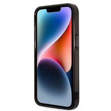 Заредете изображение във визуализатора на галерията – Karl Lagerfeld KLHCP14MTGKCK iPhone 14 Plus 6,7 "hardcase black / black Gradient Ikonik Karl &amp; Choupette - TopMag
