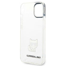 Заредете изображение във визуализатора на галерията – Karl Lagerfeld KLHCP14SCTTR iPhone 14 6,1 "hardcase clear / transparent Choupette Body - TopMag
