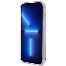 Заредете изображение във визуализатора на галерията – Karl Lagerfeld KLHCP14SCTTRI iPhone 14 6.1 "hardcase pink / pink Transparent Choupette Body - TopMag
