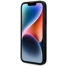 Заредете изображение във визуализатора на галерията – Karl Lagerfeld KLHCP14SSAKLHPK iPhone 14 6.1 "hardcase black / black Saffiano Mono Metal Logo - TopMag
