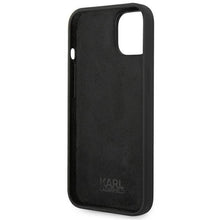 Заредете изображение във визуализатора на галерията – Karl Lagerfeld KLHCP14SSLCTBK iPhone 14 6.1 "hardcase black / black Silicone Choupette Body - TopMag
