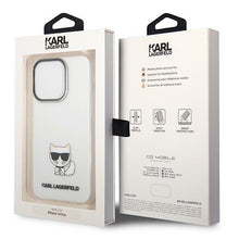 Заредете изображение във визуализатора на галерията – Karl Lagerfeld KLHCP14XCTTR iPhone 14 Pro Max 6.7 "hardcase clear / transparent Choupette Body - TopMag

