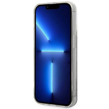 Заредете изображение във визуализатора на галерията – Karl Lagerfeld KLHCP14XLMNMS iPhone 14 Pro Max 6.7 "hardcase silver / silver Liquid Glitter Monogram - TopMag
