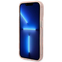 Заредете изображение във визуализатора на галерията – Karl Lagerfeld KLHMP14LHKCP iPhone 14 Pro 6.1 "hardcase pink / pink Karl &amp; Choupette Aluminum Magsafe - TopMag
