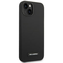 Заредете изображение във визуализатора на галерията – Karl Lagerfeld KLHMP14MSLMP1K iPhone 14 Plus 6.7 "hardcase black / black Silicone Plaque Magsafe - TopMag
