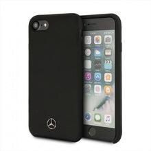 Заредете изображение във визуализатора на галерията – Mercedes MEHCI8SILBK iPhone 7/8 SE 2020 / SE 2022 hardcase czarny/black Silicone Line - TopMag
