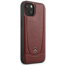 Заредете изображение във визуализатора на галерията – Mercedes MEHCP14MARMRE iPhone 14 Plus 6.7 "red / red hardcase Leather Urban Bengale - TopMag
