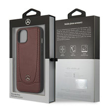 Заредете изображение във визуализатора на галерията – Mercedes MEHCP14MARMRE iPhone 14 Plus 6.7 "red / red hardcase Leather Urban Bengale - TopMag
