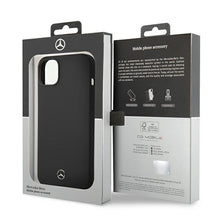 Заредете изображение във визуализатора на галерията – Mercedes MEHCP14MSILBK iPhone 14 Plus 6,7" czarny/black hardcase Silicone Line
