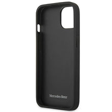 Заредете изображение във визуализатора на галерията – Mercedes MEHCP14SARMBK iPhone 14 6.1 "black / black hardcase Leather Urban - TopMag
