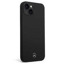 Заредете изображение във визуализатора на галерията – Mercedes MEHCP14SSILBK iPhone 14 6,1" czarny/black hardcase Silicone Line
