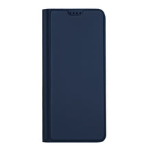 Заредете изображение във визуализатора на галерията – Dux Ducis Skin Pro Case For Motorola Moto G32 Flip Card Wallet Stand Blue
