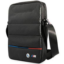 Заредете изображение във визуализатора на галерията – Torba BMW BMTB10COCARTCBK Tablet 10" czarny/black Carbon Tricolor - TopMag
