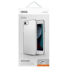 Заредете изображение във визуализатора на галерията – UNIQ etui Air Fender iPhone SE 2022 / SE 2020 /7/8 przezroczysty/clear - TopMag
