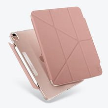 Заредете изображение във визуализатора на галерията – UNIQ etui Camden iPad Air 10,9" (2020) różowy/peony pink Antimicrobial - TopMag
