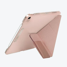 Заредете изображение във визуализатора на галерията – UNIQ etui Camden iPad Air 10,9" (2020) różowy/peony pink Antimicrobial - TopMag
