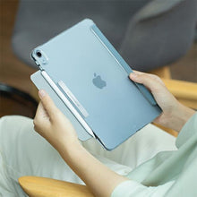 Заредете изображение във визуализатора на галерията – UNIQ etui Camden iPad Air 10,9" (2020) różowy/peony pink Antimicrobial - TopMag
