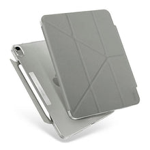 Заредете изображение във визуализатора на галерията – UNIQ etui Camden iPad Air 10,9" (2020) szary/fossil grey Antimicrobial - TopMag
