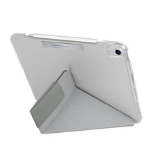 Заредете изображение във визуализатора на галерията – UNIQ etui Camden iPad Air 10,9" (2020) szary/fossil grey Antimicrobial - TopMag
