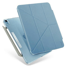 Заредете изображение във визуализатора на галерията – UNIQ etui Camden iPad Air 10,9" (2022/ 2020) niebieski/blue Antimicrobial - TopMag
