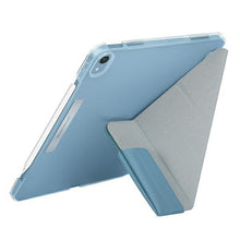 Заредете изображение във визуализатора на галерията – UNIQ etui Camden iPad Air 10,9" (2022/ 2020) niebieski/blue Antimicrobial - TopMag
