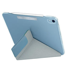 Заредете изображение във визуализатора на галерията – UNIQ etui Camden iPad Air 10,9" (2022/ 2020) niebieski/blue Antimicrobial - TopMag
