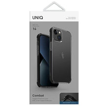 Заредете изображение във визуализатора на галерията – Uniq case Combat iPhone 14 6.1 "black / carbon black - TopMag
