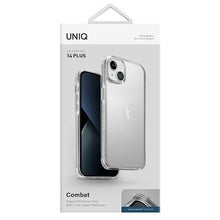 Заредете изображение във визуализатора на галерията – Uniq case Combat iPhone 14 Plus 6.7 "transparent / crystal clear - TopMag
