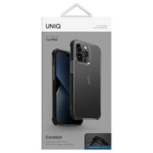 Заредете изображение във визуализатора на галерията – Uniq case Combat iPhone 14 Pro 6.1 "black / carbon black - TopMag
