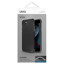Заредете изображение във визуализатора на галерията – UNIQ etui Combat iPhone SE 2022 / SE 2020 /7/8 czarny/carbon black - TopMag
