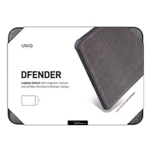 Заредете изображение във визуализатора на галерията – UNIQ etui Dfender laptop Sleeve 13" szary/marl grey - TopMag
