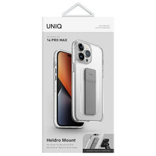 Заредете изображение във визуализатора на галерията – Uniq case Heldro Mount iPhone 14 Pro Max 6.7 "transparent / lucent clear - TopMag
