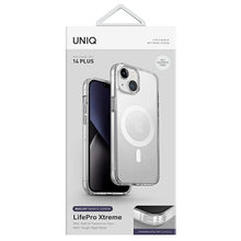 Заредете изображение във визуализатора на галерията – Uniq case LifePro Xtreme iPhone 14 Plus 6.7 "Magclick Charging transparent / frost clear - TopMag
