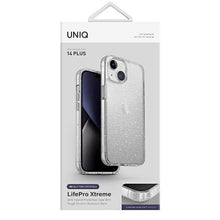 Заредете изображение във визуализатора на галерията – Uniq case LifePro Xtreme iPhone 14 Plus 6.7 "clear / tinsel lucent - TopMag
