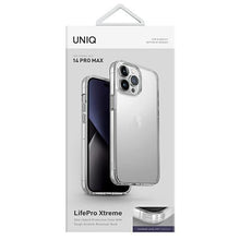 Заредете изображение във визуализатора на галерията – Uniq case LifePro Xtreme iPhone 14 Pro Max 6.7 "transparent / crystal clear - TopMag
