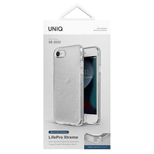 Заредете изображение във визуализатора на галерията – UNIQ etui LifePro Xtreme iPhone SE 2022 / SE 2020 /7/8 przezroczysty/tinsel clear - TopMag

