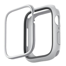 Заредете изображение във визуализатора на галерията – UNIQ etui Moduo Apple Watch Series 4/5/6/7/8/SE 44/45mm kredowy-szary/chalk-grey - TopMag
