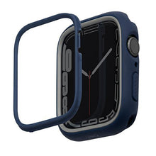 Заредете изображение във визуализатора на галерията – UNIQ etui Moduo Apple Watch Series 4/5/6/7/8/SE 44/45mm niebieski-szary/blue-grey - TopMag
