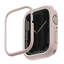 Заредете изображение във визуализатора на галерията – UNIQ etui Moduo Apple Watch Series 4/5/6/7/8/SE 44/45mm różowy-biały/blush-white - TopMag
