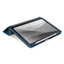 Заредете изображение във визуализатора на галерията – UNIQ etui Moven iPad Air 10.9 (2022/2020) Antimicrobial niebieski/carpi blue - TopMag
