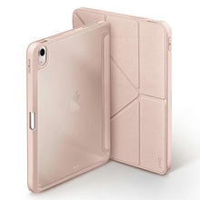 Заредете изображение във визуализатора на галерията – UNIQ etui Moven iPad Air 10.9 (2022/2020) Antimicrobial różowy/ blush pink - TopMag
