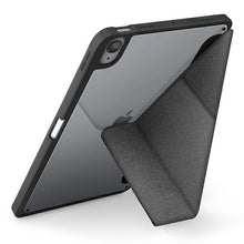Заредете изображение във визуализатора на галерията – UNIQ etui Moven iPad Air 10.9 (2022/2020) Antimicrobial szary/charcoal grey - TopMag
