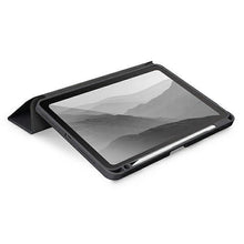 Заредете изображение във визуализатора на галерията – UNIQ etui Moven iPad Air 10.9 (2022/2020) Antimicrobial szary/charcoal grey - TopMag

